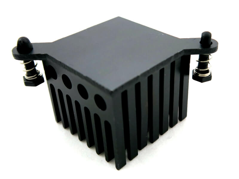 28 x 28 x 25  Push Pin Heatsink